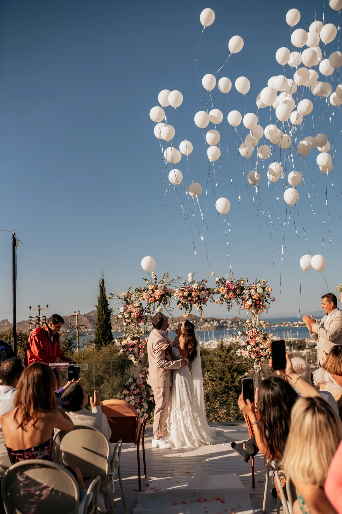 Düğün seremoni balonları